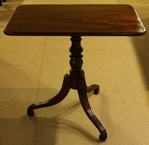 Regency Mahogany Tilt Top Table
