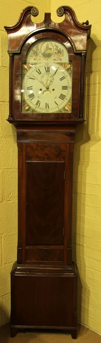Mahogany 8 Day Longcase Clock
