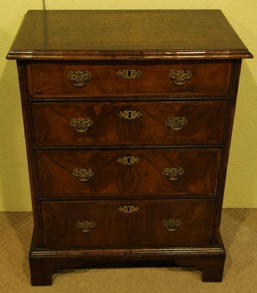 A Small Queen Anne Style Chest of Drawers, Circa 1890