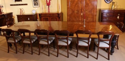 Oak Four Leaf Dining Table