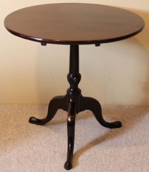 George III Cuban Mahogany Tripod Table