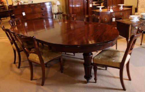 Mahogany Victorian Extending Dining Table