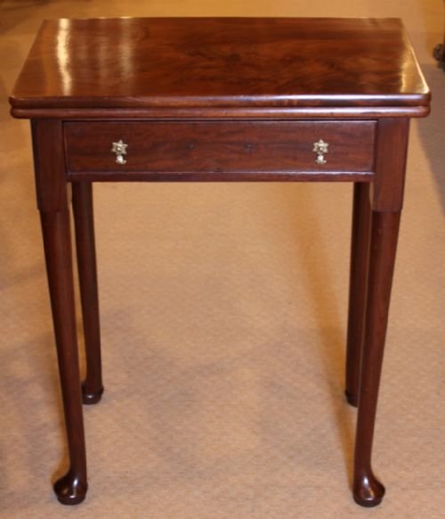 George II Mahogany Tea Table