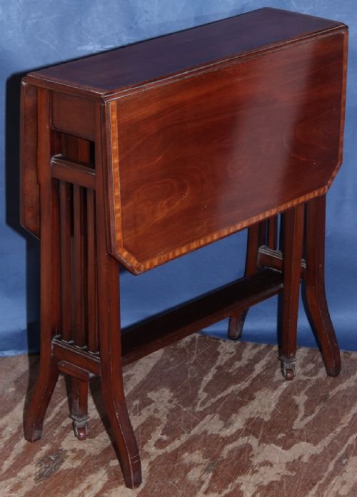 Edwardian Inlaid Sutherland Table