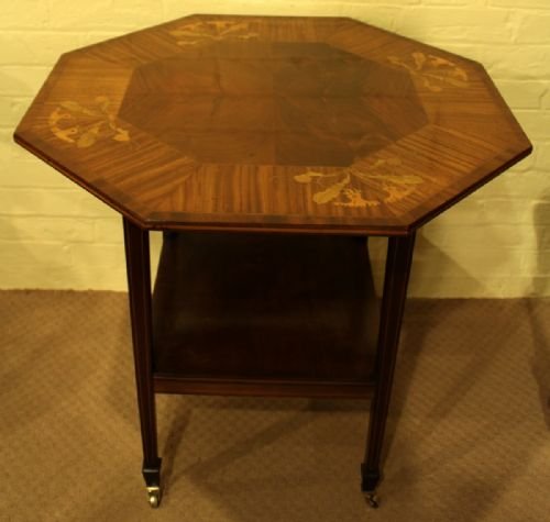 A Fine Inlaid Occasional Table
