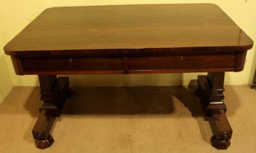 A Regency Library Table