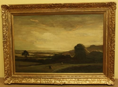 Oil on Canvas of Fittleworth by Philip Hugh