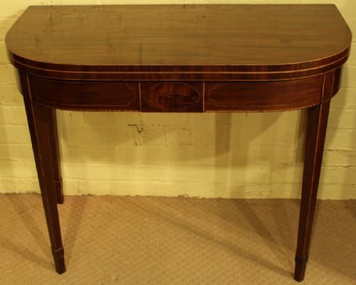 An 18th Century Mahogany Tea Table