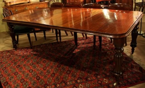 An Elegant 10 Seater Victorian Dining Table