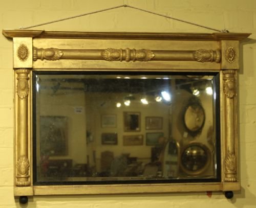 A Regency Overmantle Mirror