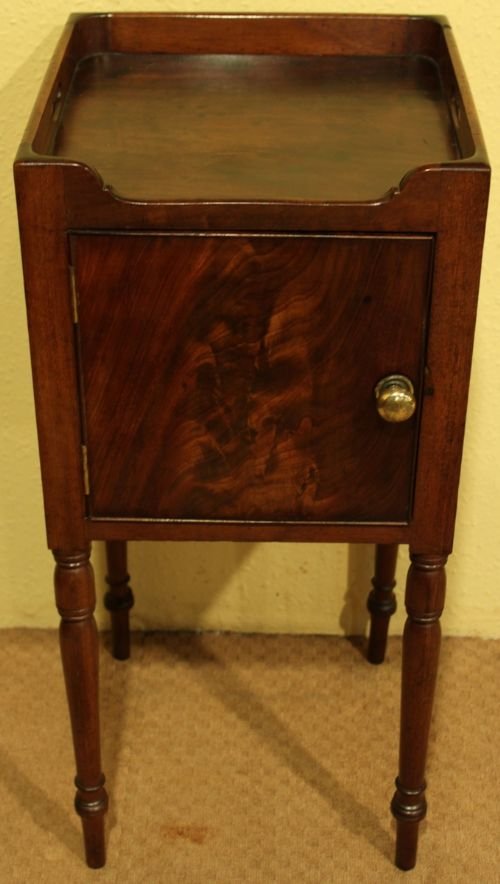 Scottish Mahogany Bedside Tray Top Table
