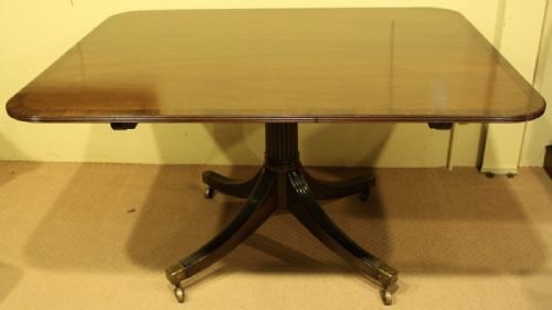 Regency Period Mahogany Cross Banded Breakfast Table