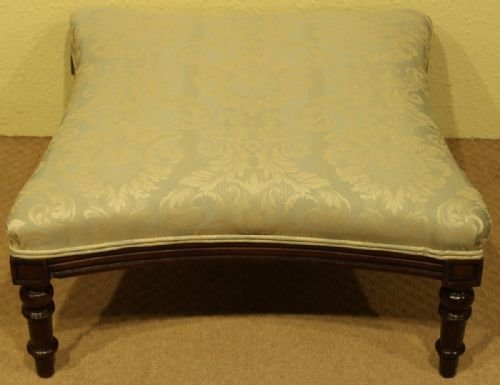 A Victorian Mahogany Stool