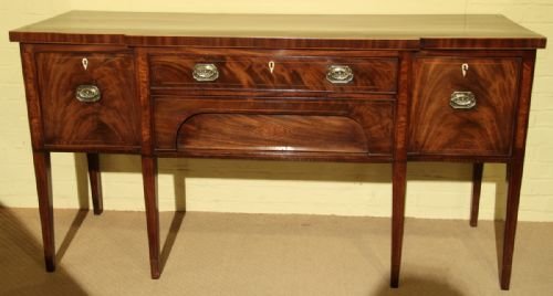 18th Century Mahogany and Inlaid Sideboard