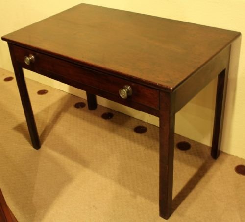 George III Mahogany Side Table