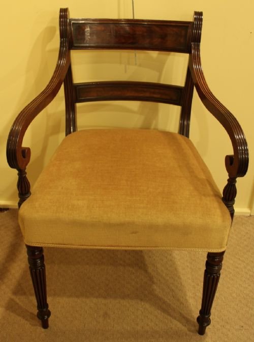 Regency Mahogany Carver Chair
