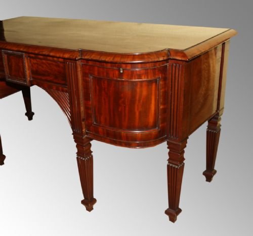 fig 1. An Early 19th Century Breakfront Sideboard in the Manner of Gillows