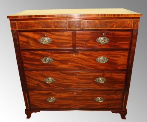 Georgian Mahogany Chest of Drawers