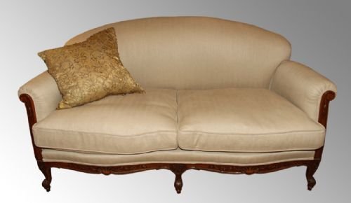19th Century Walnut Framed Sofa
