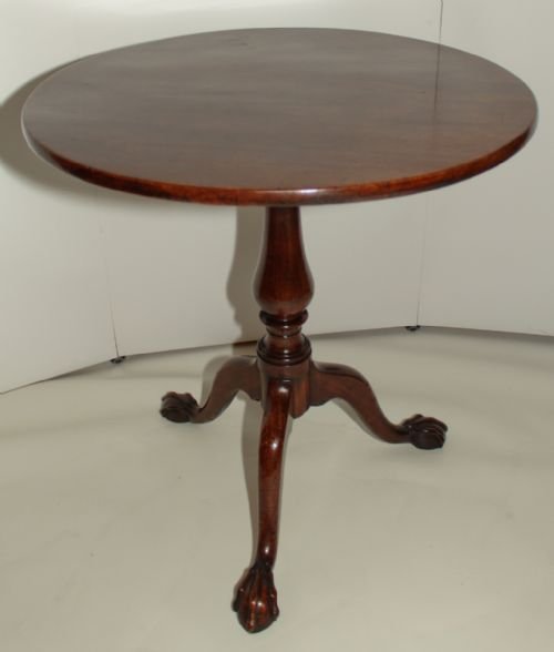 George III Mahogany Tripod Table