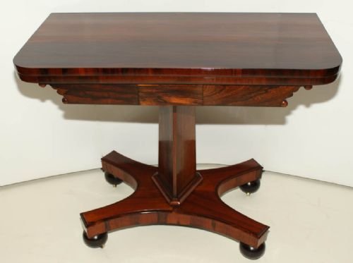 William IV Rosewood and Gonzalo Alvez Card Table