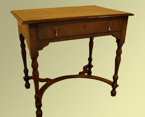 Early 18thc Oak Side Table