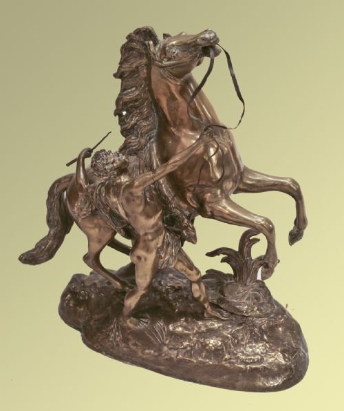 Late 19th Century Bronze Mali Horse