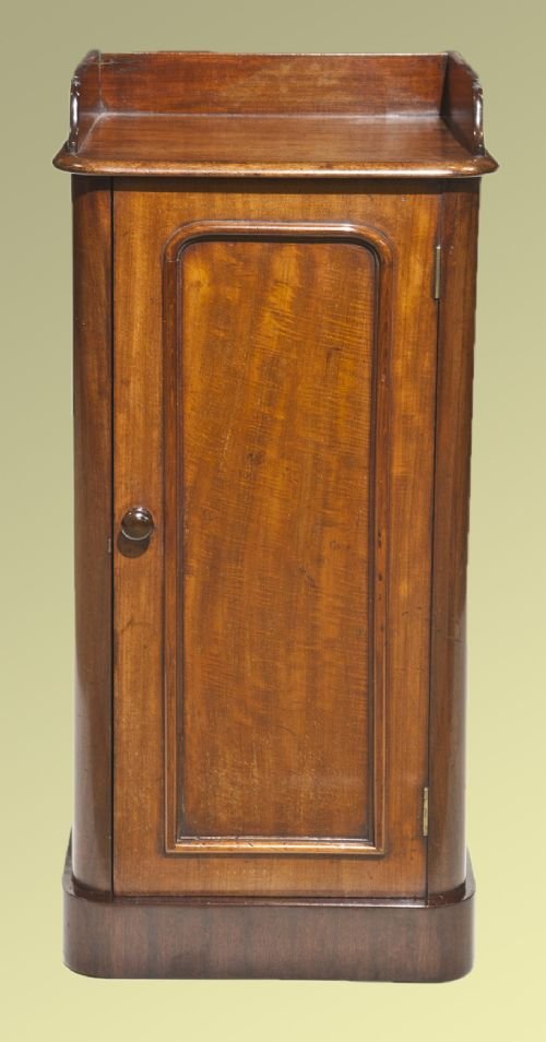 19th Century Mahogany Bedside Cupboard