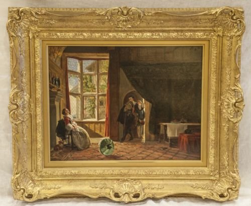 "A Maidens Dream" by John Calcott Horsley