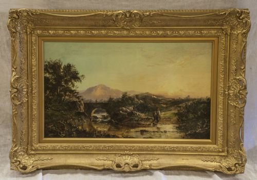 "A North Wales Sunset" by Thomas Whittle