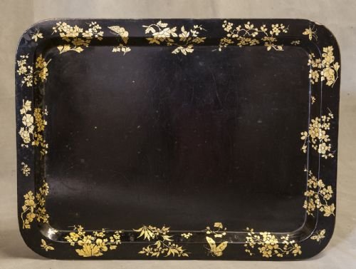 19th Century Papier-mache Tray