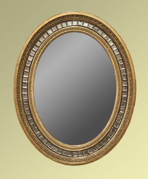 Mid 19th Century Gilt Gesso Mirror
