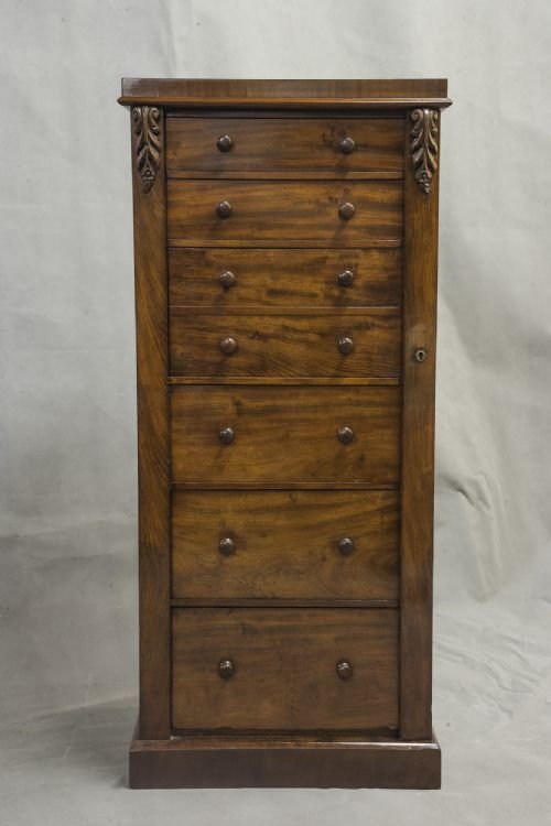 Flame Mahogany Wellington Secretaire