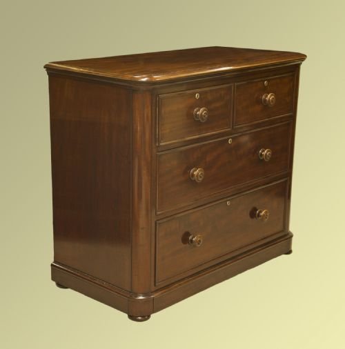 Victorian Mahogany Chest of Small Proportions