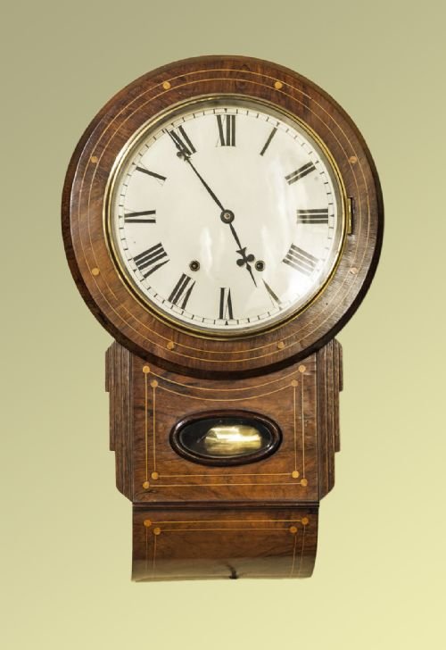 Ansonia Wall Clock Stamped Connecticut