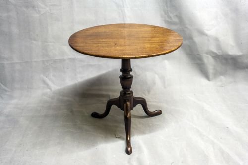 18th Century Mahogany Tripod Table