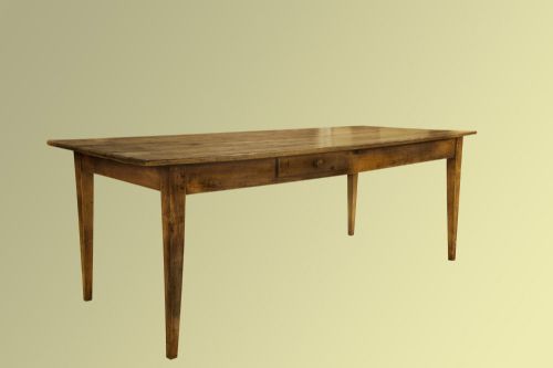 Lovely Cherrywood Farmhouse Table from Brittany
