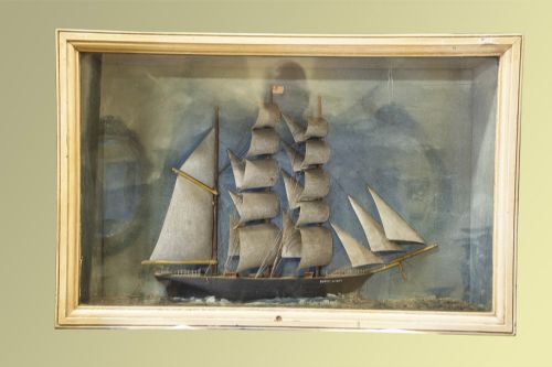 19th Century Diorama of the Sailing Ship 'Forget Me Not'
