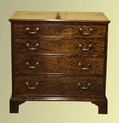 George III Mahogany Graduated Chest of Drawers