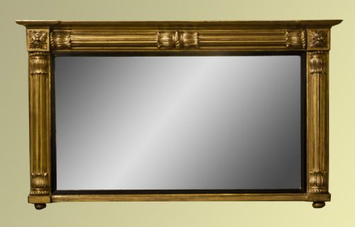 George IV Giltwood and Gesso Overmantel of Good Size