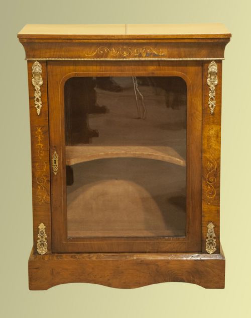 19th Century Walnut Pier Cabinet