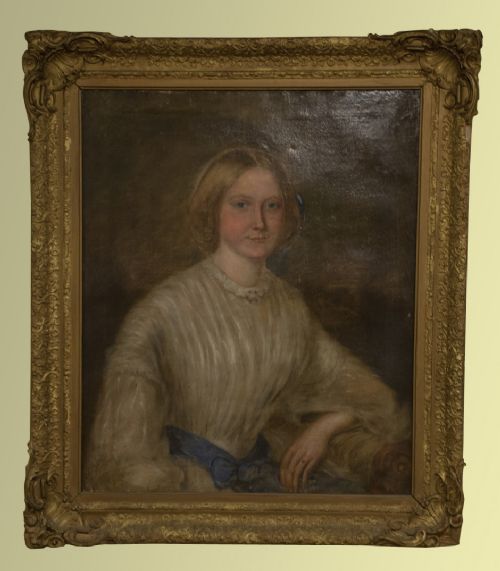 A Classical Portrait of a Young Lady