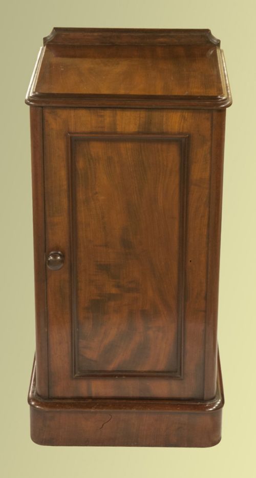 19th Century Mahogany Bedside Cupboards