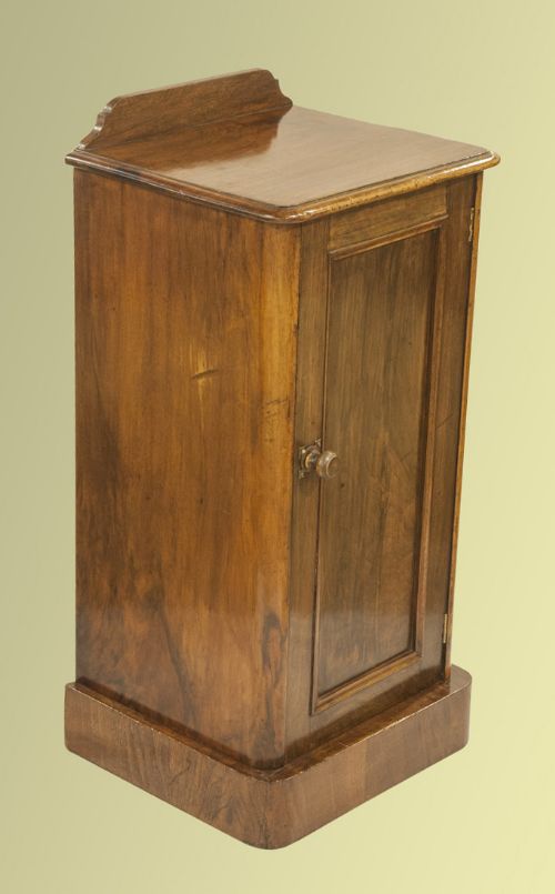 Late 19th Century Bedside Cupboard with a Grained Finish