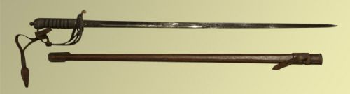 1889 Pattern Infantry Officers Sword by the Army and Navy Co-operative Society