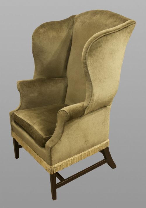 George III Style Wing Armchair of Good Form