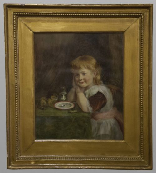A 19th Century Watercolour Entitled 'Three Little Kittens'