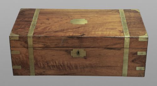 Victorian Brass Bound Writing Slope