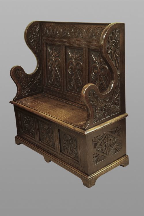 Victorian Box Settle