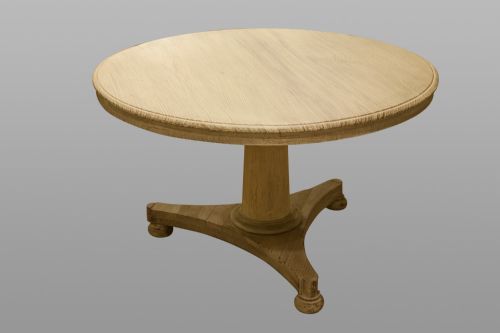 19th Century Mahogany Circular Tilt Top Table